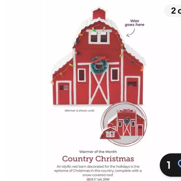 Retired Scentsy Christmas Barn 🎄 - Picture 3 of 7